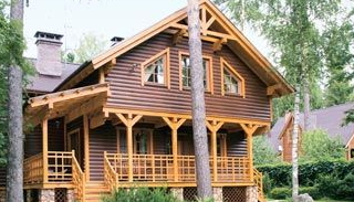 Строительство двухэтажного деревянного дома в Ломоносове - Строй-Мск от 135499 рублей