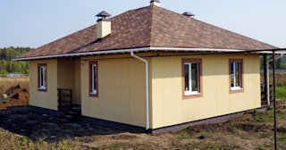 Одноэтажный дом из панелей под ключ в Ломоносове - Строй-Мск от 135499 рублей