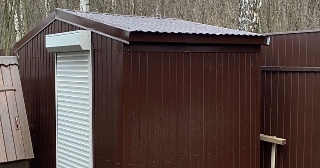 Сарай из металлопрофиля в Ломоносове для дачи от Строй-Мск от 41692 рублей